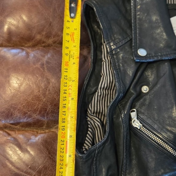 Mendocino leather vest NWT - Picture 7 of 7